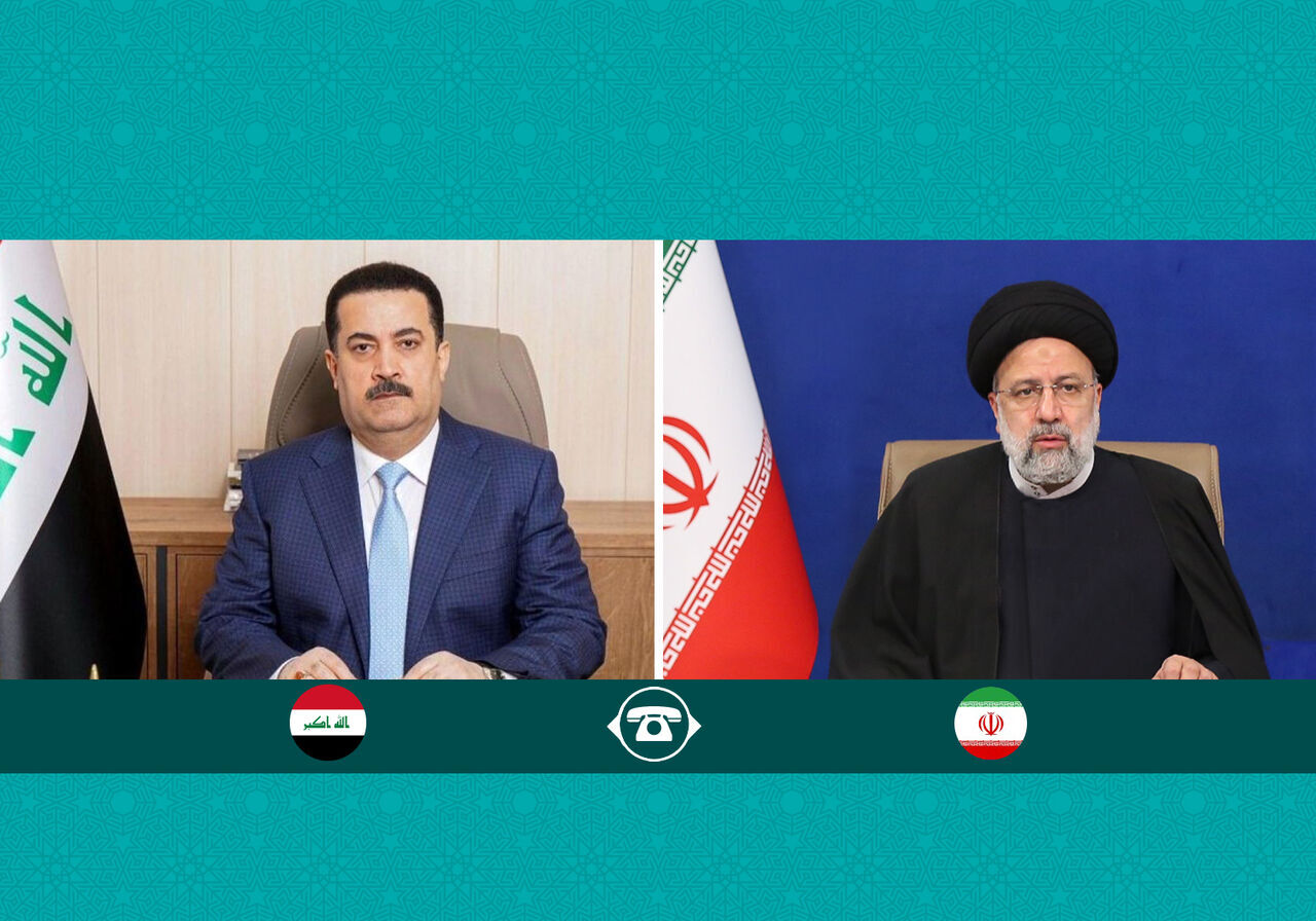 رئيسي يؤكد ضرورة تعزيز التعاون بين ايران والعراق في مختلف المجالات