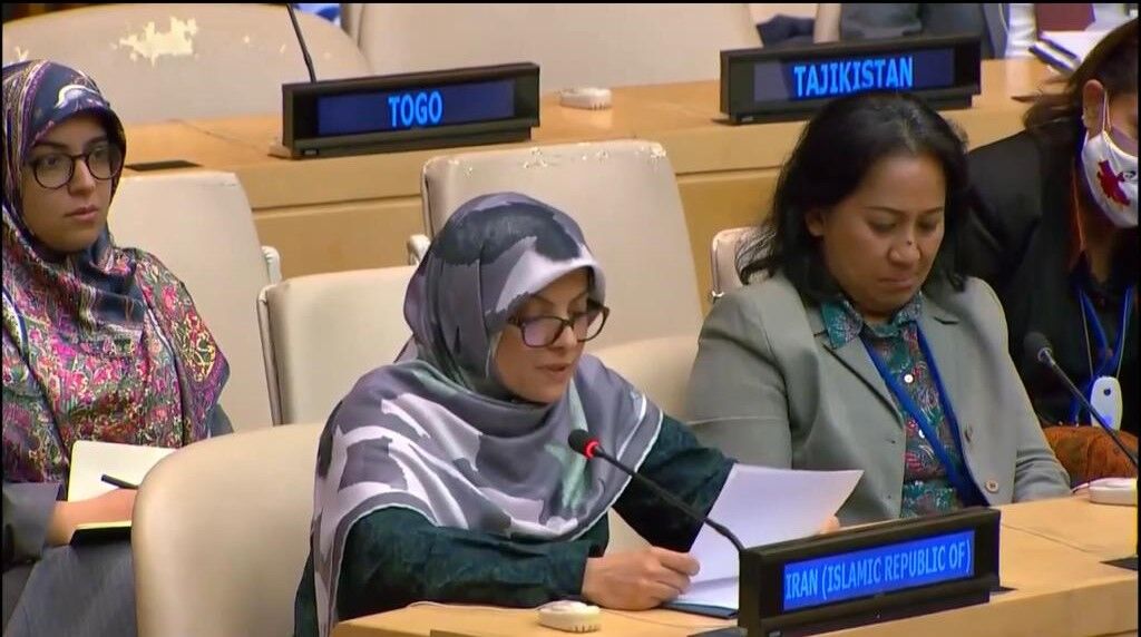 سفيرة ايران بالامم المتحدة تدعو أعضاء منظمة التعاون الإسلامي لاتخاذ إجراءات لتمكين المرأة