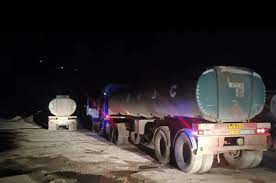 تردد شبانه تانکرهای حمل سوخت در جاده قدیم سنندج- مریوان ممنوع است