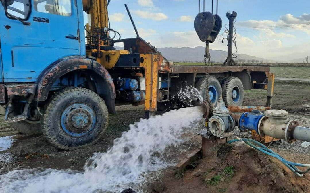 مشکلات آب شهر جوانرود از طریق چاه‌های منطقه «تم تم» در حال رفع است
