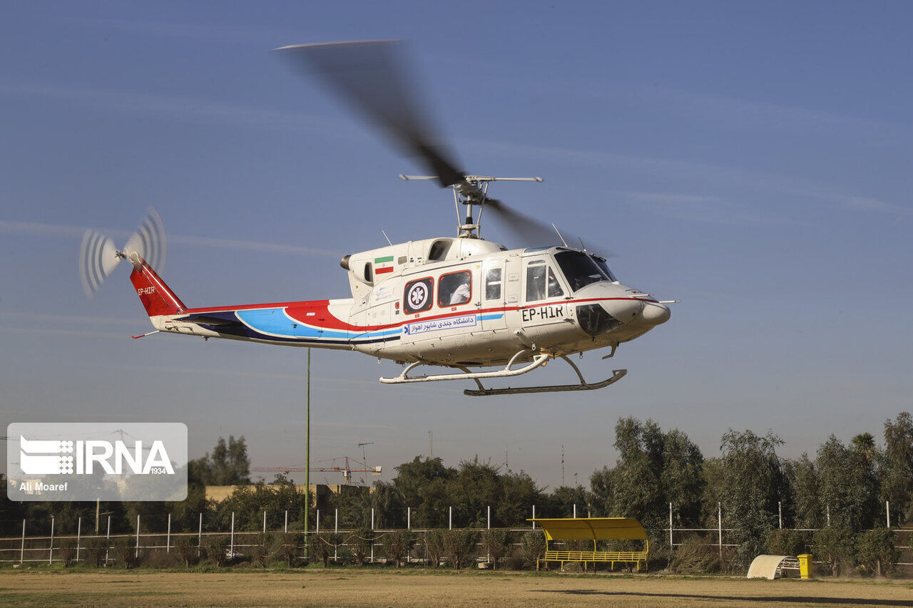 امداد هوایی استان مرکزی رتبه برتر کشور در پوشش خدمات پزشکی حوادث ترافیکی را کسب کرد