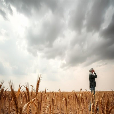 زنگ خطر کم‌بارشی برای سال زراعی جاری