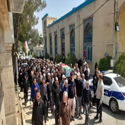 تشییع و تدفین پیکر 65 شهید جنگ صهیونیستی در کرمانشاه