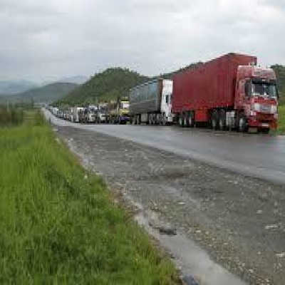 ترانزیت بیش از یک میلیون و500 هزار تن کالا از مرز باشماق مریوان