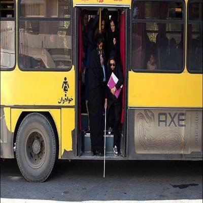 استفاده روشندلان از اتوبوس‌های همدان رایگان می‌شود