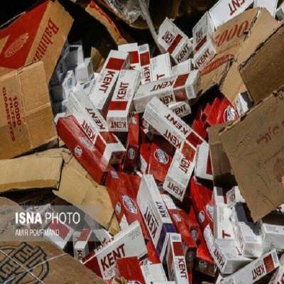 کشف 1.5 میلیون نخ سیگار قاچاق در نوار مرزی کردستان