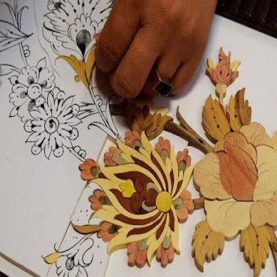 معرق نهاوند؛ هنرِ برخاسته از چوب‌های بومی