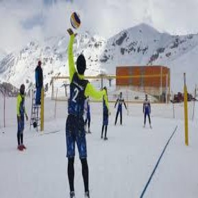 همدان به قطب والیبال برفی غرب آسیا تبدیل می‌شود