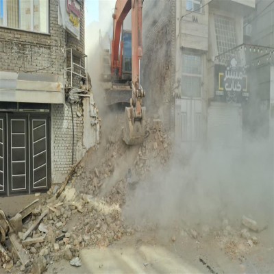 گشایش مسیر محله بختیاری‌ها